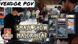 POKEMON VENDOR POV - King of Cards Trade Show, Tracy April 2024! Small Show, Major Heat!