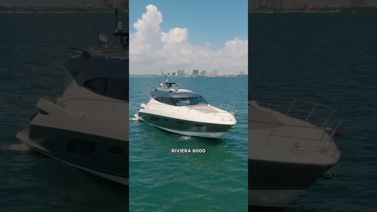 ⁣Riviera Sport Yacht Tour 🦅