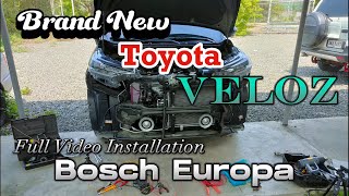 Brand New Toyota Veloz, Bosch Europa Full Video Installation