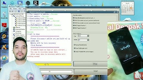 Vivo V9 1723 pattern pin password frp unlock with PC mrt tool 100%  percent working trick