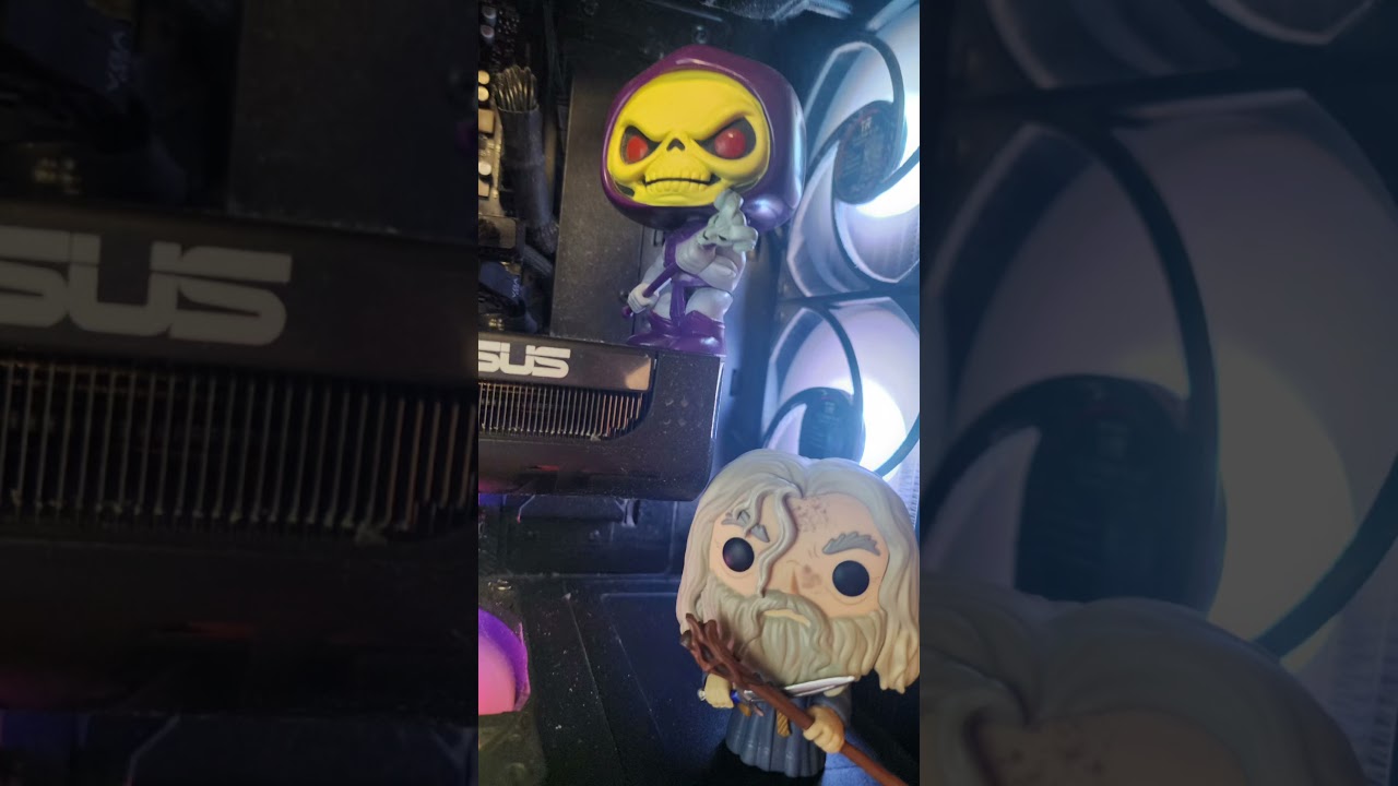 I Put an Actual Installation Wizard In My PC! 🧙‍♂️ #funkopop #funko