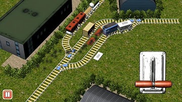 Train Shunting Puzzle - Change Tracks Switches - Android Gameplay #70