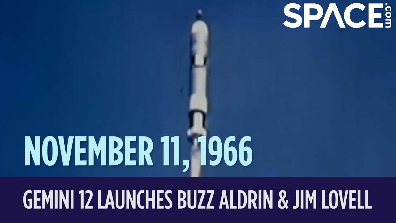 OTD in Space - Nov. 11: Gemini 12 Launches Buzz Aldrin and Jim Lovell Into Orbit - YouTube