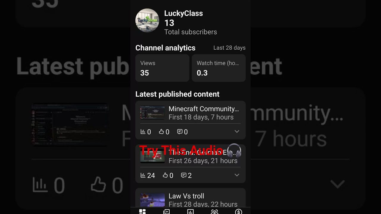 Try This audio🎧 - YouTube