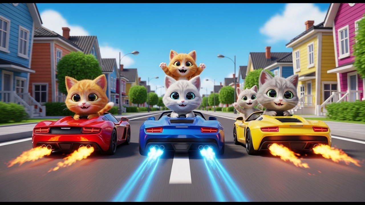 The Cutest Kitten Family Ever – Full Day Story