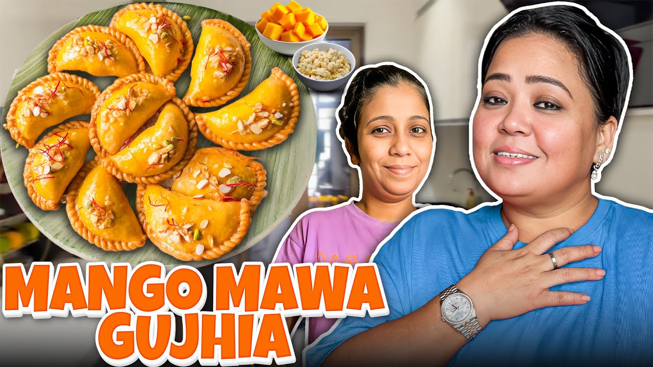 Mango Aur Mawa Ka Gujhia 🧑🏻‍🍳 | Bharti Singh | Haarsh Limbachiyaa | Golla