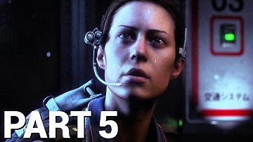 ALIEN ISOLATION WALKTHROUGH PART 5 - THE TRAP FOR ALIEN
