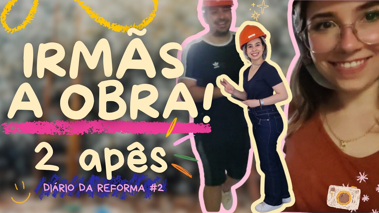 REFORMANDO DOIS APÊS AO MESMO TEMPO! | Diário da Reforma #02