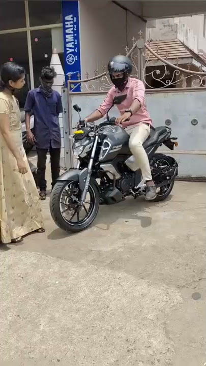 Taking Delivery of My new Yamaha Fz-S mat black 2021 edition🔥Dark Night 🔥