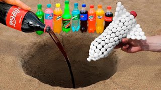 Experiment Coca Cola And Mentos Rocket With Popular Sodas