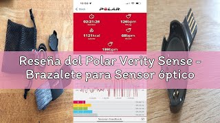 Reseña del Polar Verity Sense - Brazalete para Sensor óptico de FC - Ant+ Bluetooth Dual - Sensor de