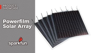 Product Showcase: Powerfilm Solar Array