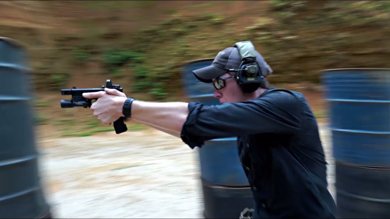 USPSA Stage with Glock 19 and T.REX ARMS Ragnarok - YouTube.