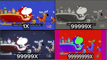 Santaclose intro | High speddd 99999999X  | #viral#999999X#cocomelon 