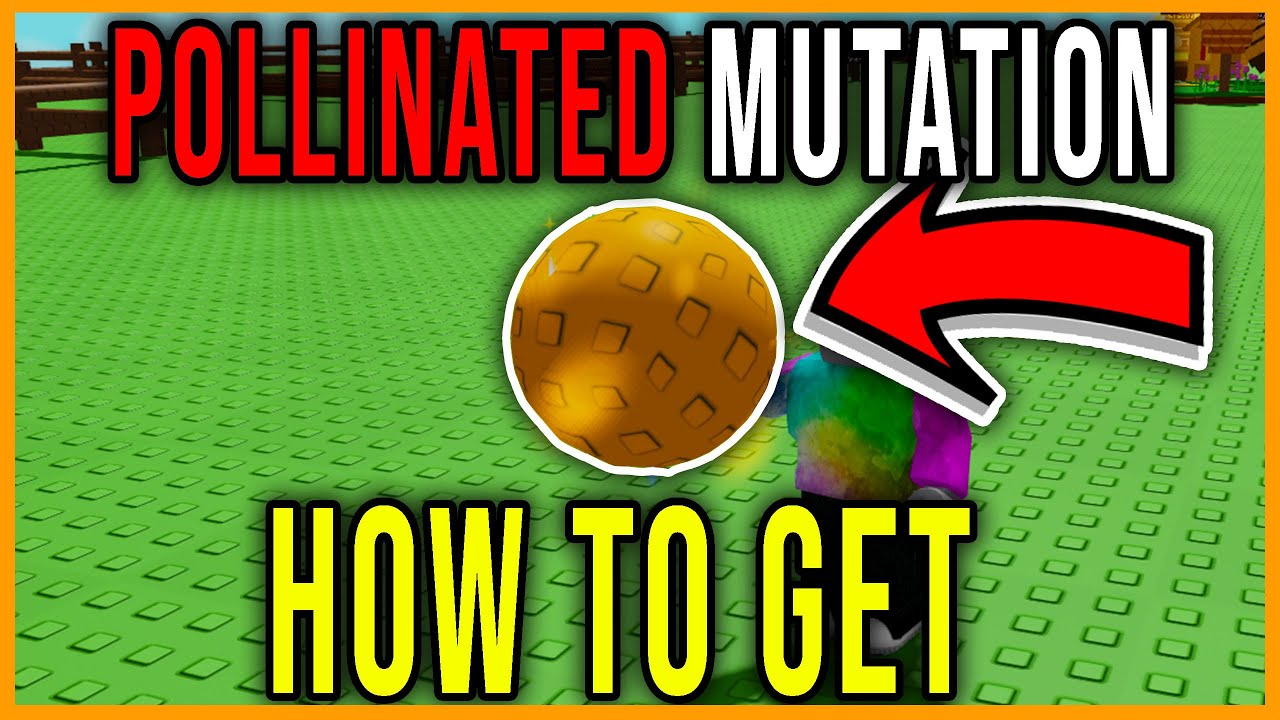 POLLINATED MUTATION - HOW TO GET NEW BEE MUTATION [GROW A GARDEN ...