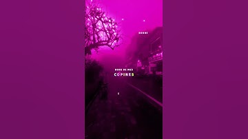 Thumbnail of Copines - Aya Nakamura || Aesthetic status || Lyrics edit #slowed #aesthetic