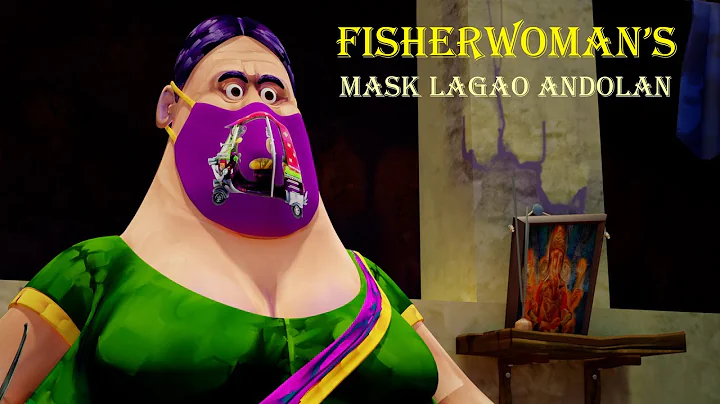 Fisherwoman's Mask Lagao Andolan | Studio Eeksaurus