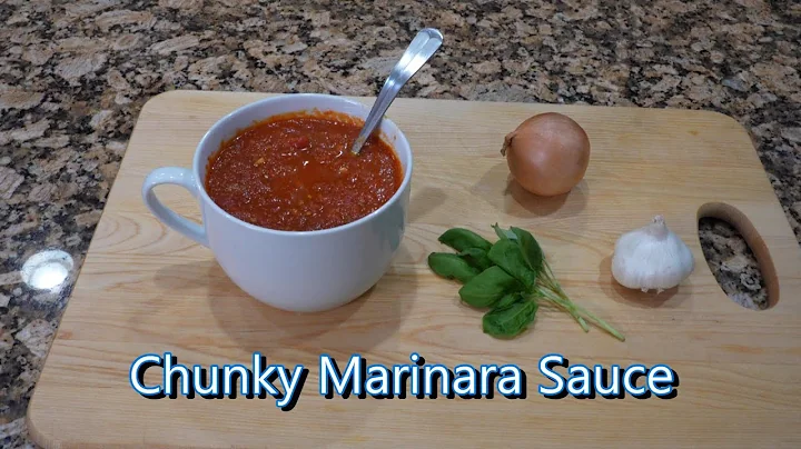 Italian Grandma Makes Chunky Marinara Sauce