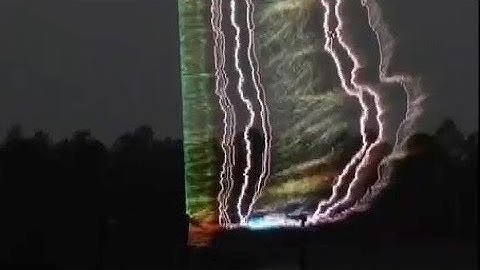 WATCH THIS. Scientists Trigger Lightning Strike with rocket