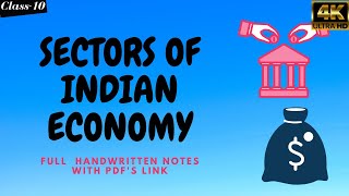 Sectors Of Indian Economy With PDF || Chapter-2 Class-10 Economic || Full Best Handwritten Notes 4k| screenshot 4