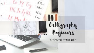 Practising calligraphy on phone?! 5 Tips for Calligraphy Beginners   Free Printable Practise Sheets