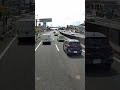 無理な車線変更するアクア🚙