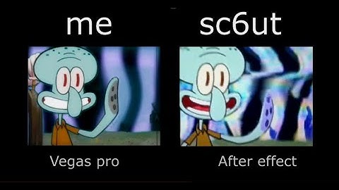 I tried to remake a sc6ut edit with Sony Vegas Pro (SVP EDIT)