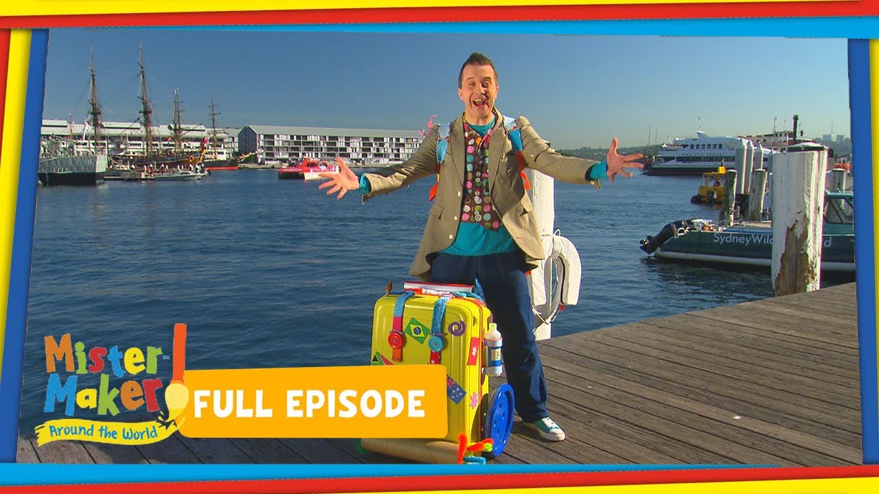 Mister Maker: Around the World - Sydney! 🇦🇺 🌎 Series 1, Episode 9 - Full Episode 👨‍🎨
