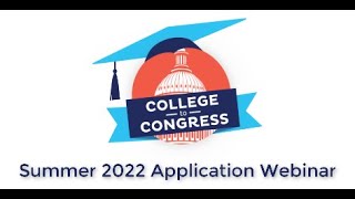 Summer 2022 Application Webinar