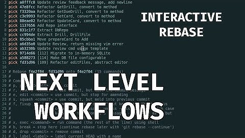 Go Beyond Rebase | git rebase --interactive