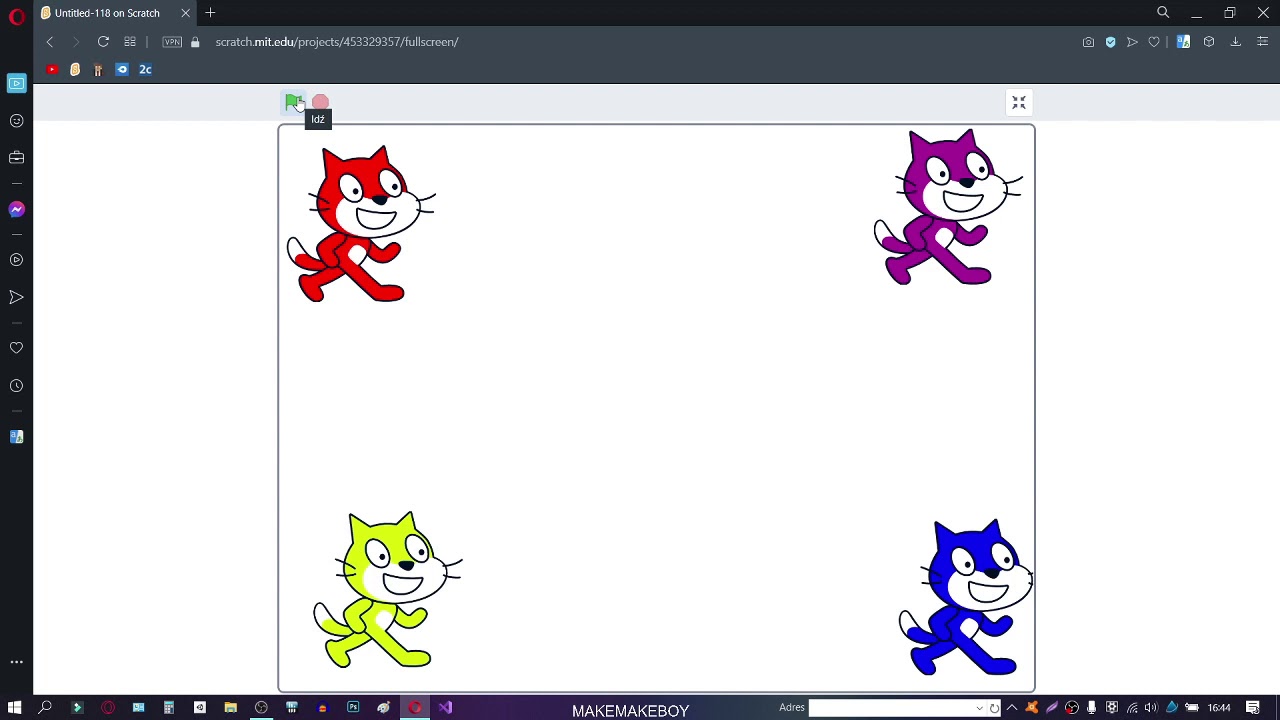 jak stworzyć grę online na scratch - YouTube