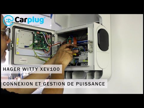 HAGER Witty : Tuto Connexion et réglage de puissance d’une borne de recharge | carplug.com