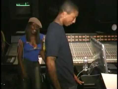 Pharrell In Studio with 702 for a "Star" song [PART 4]