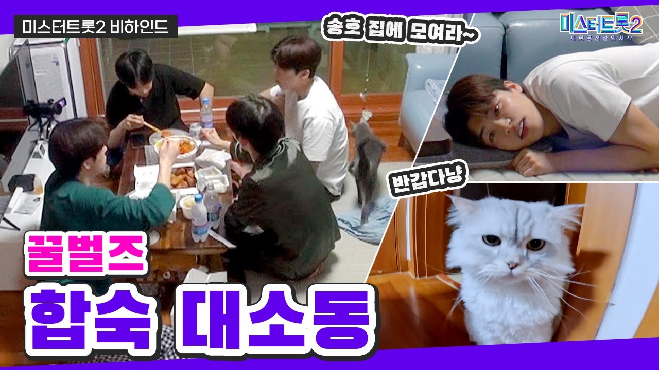 [미스터트롯2] ♥비하인드♥ 꿀벌즈 합숙 대소동🐝 장송호 집 주인이 따로 있다?!