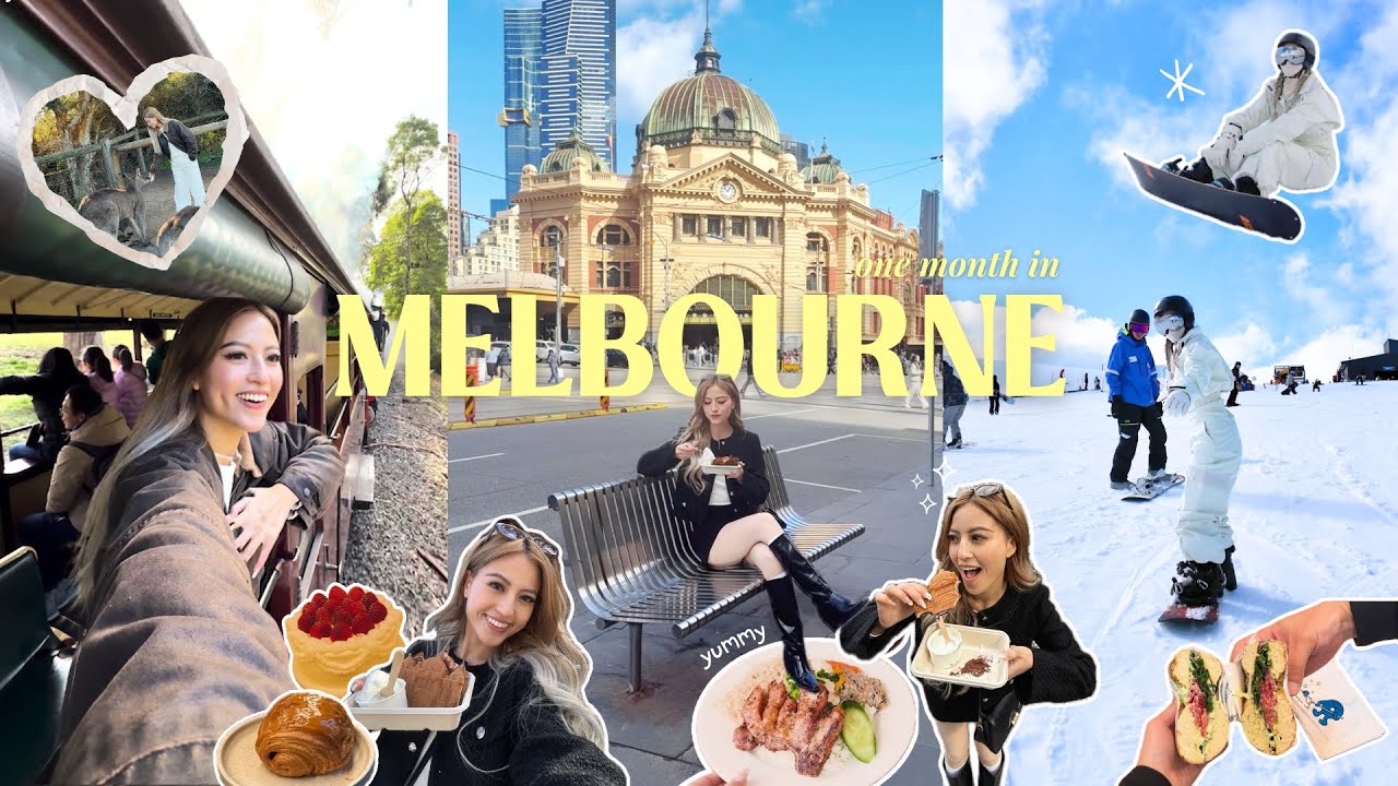 3 Weeks in Melbourne 🇦🇺 | Ski Trip, Best Food, Hidden Spots + GIVEAWAY 🎁