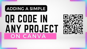 Adding a QR Code on Canva