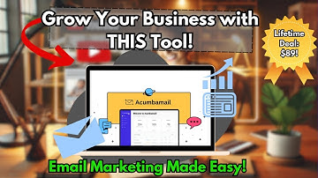 🚀 Grow Your Business with THIS Email Marketing Tool (Acumbamail Review) 🚀