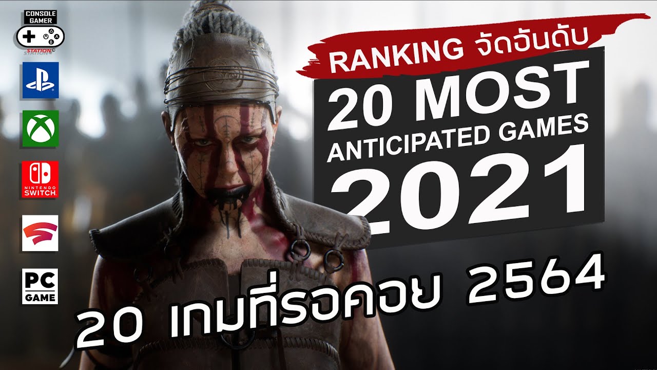 เกมส์น่าเล่น  2022 New  20 อันดับ เกมน่าเล่น 2564 - 20 Most Anticipated Games of 2021