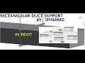 Duct Support Family Using Dynamo