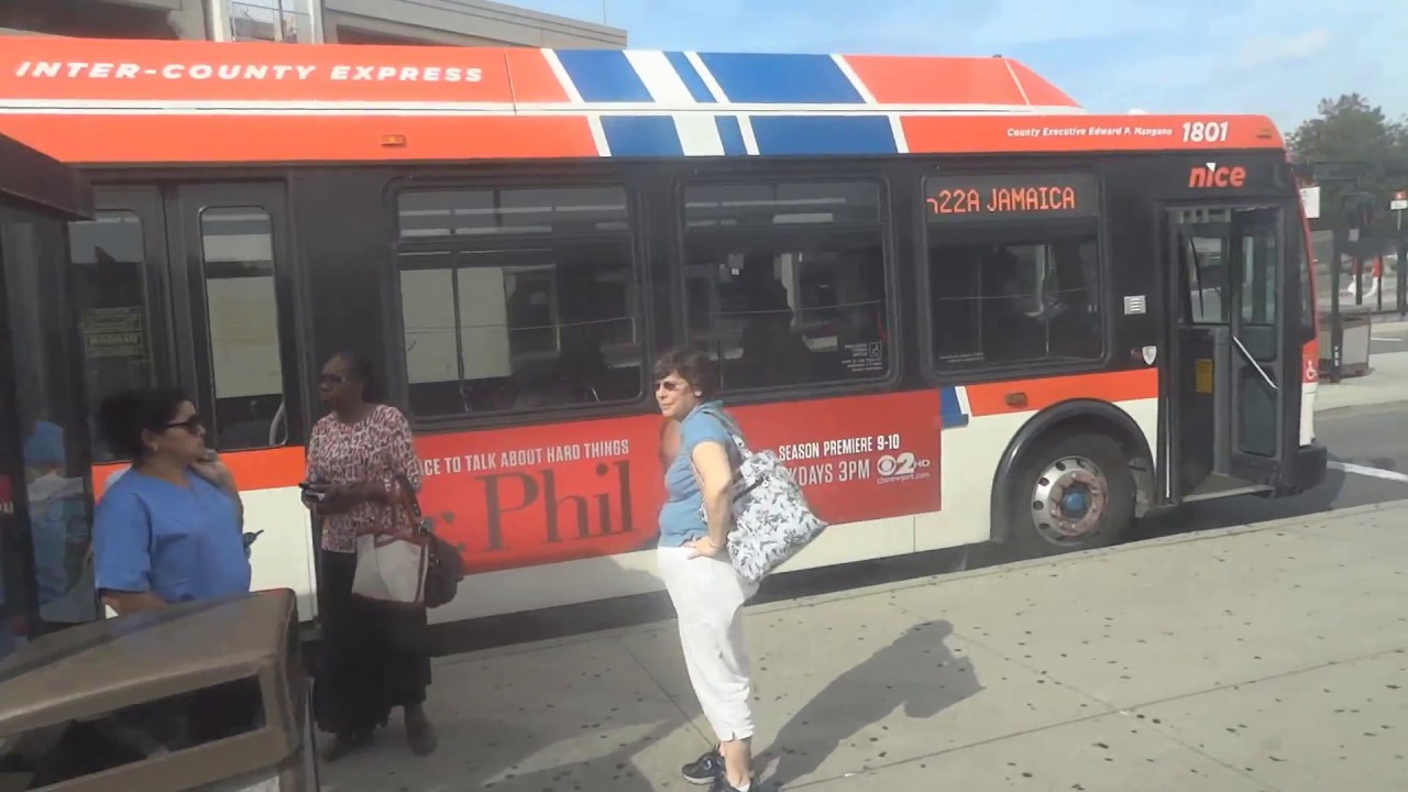 roosevelt hotel On-board Nassau Inter-County Express Orion VII Next Generation CNG #1784 on the n22x