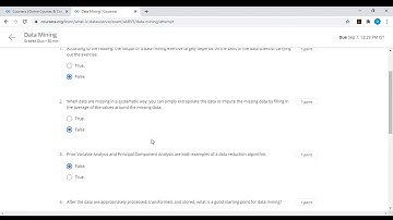 Data Mining   Coursera
