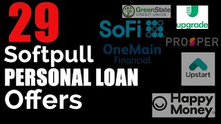 29 Personal Loan Soft pull Options 2023 (Pre-qualifications) screenshot 1