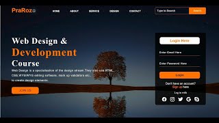 How To Create A Website using HTML & CSS | StepbyStep Tutorial