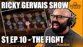 The Ricky Gervais Show Season 1 Episode 10 The Fight |REACTION|