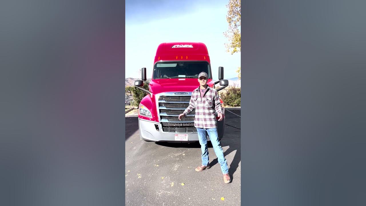Freightliner Collision Mitigation System #shorts - YouTube
