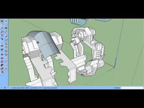 Creating HellFire armor 3D model - by Bruno Santana Malamim