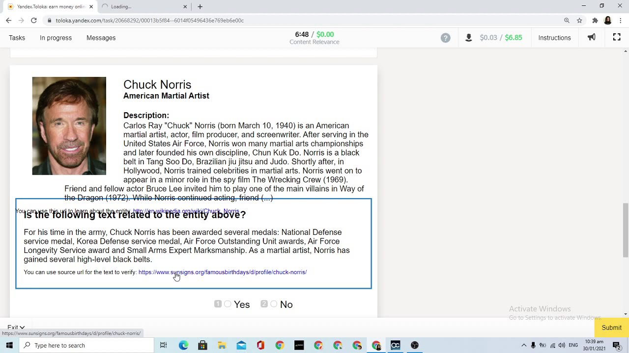 Content Relevance - Live training