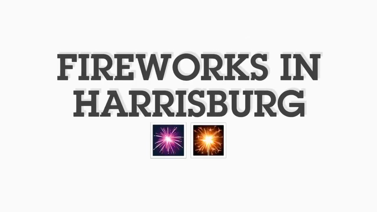 FIREWORKS IN HARRISBURG (City Island)🎆🎇 YouTube