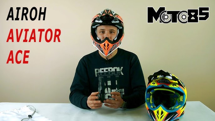 Casco Motocross Airoh Aviator Trick Matt - Masci Moto