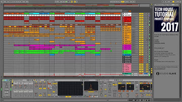 Tech House 2017 - Ableton Live Project Template | Studio Slave